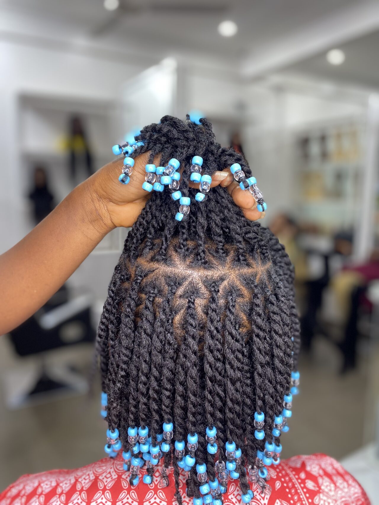 Natural Twist With Beads