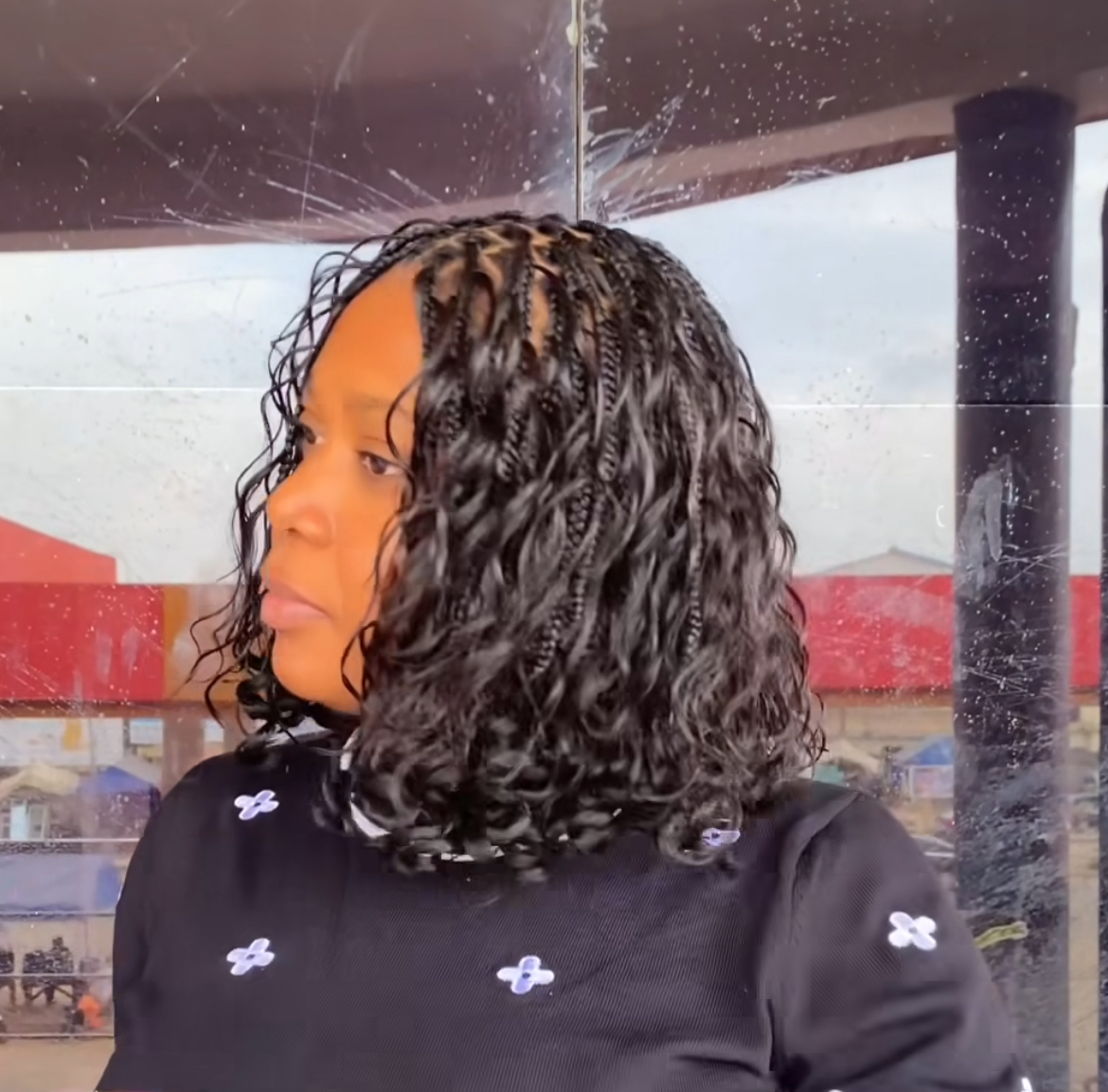 Short Human Hair Boho