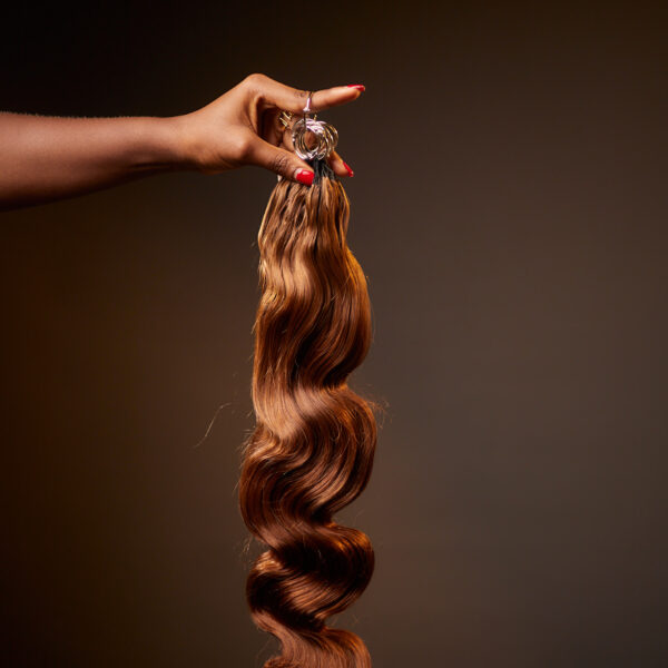 1B 24" Body Wave Feather Hair