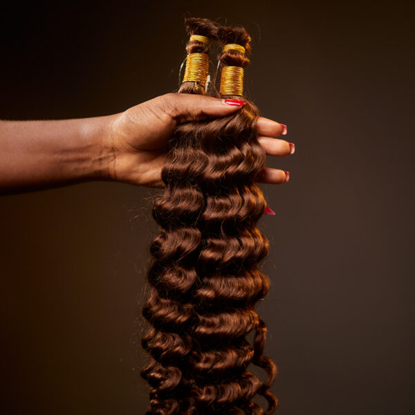 #4 18" Natural Wave Bulk Hair