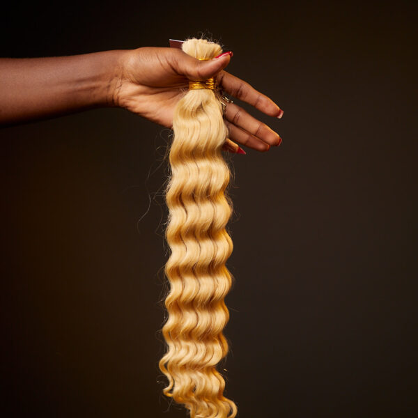 #613 18" Deep Wave Bulk Hair