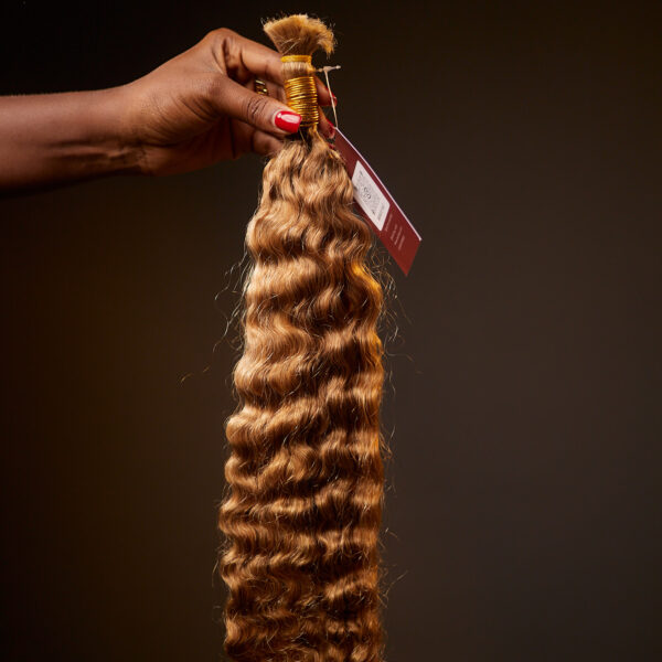 #27 18" Deep Wave Bulk Hair